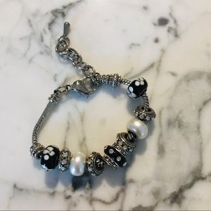 Pandora-like Bracelet with charms NEW